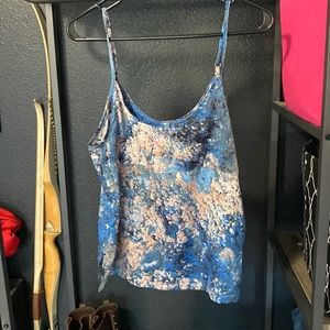 Hurley cami top. Silky/ drapey material size L